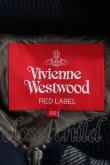 画像4: Vivienne Westwood / ストライプブルゾン 00 紺  Y-24-09-11-049-jc-SZ-ZY (4)