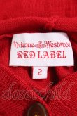 画像4: Vivienne Westwood / フードカーディガン 2 レッド  Y-24-09-11-014-to-SZ-ZY (4)