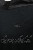 画像3: Vivienne Westwood / 単色オーブ刺繍変形トップス 2 ブラック  Y-24-09-11-002-to-SZ-ZY (3)