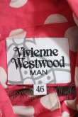 画像4: Vivienne Westwood MAN / ボウタイ付キドットブラウス 46 ピンク  Y-24-09-11-017-bl-SZ-ZY (4)