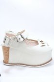 画像4: Vivienne Westwood / レザーウェッジサンダル 40 オフ  Y-24-10-30-027-sh-SZ-ZY (4)