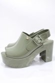 画像2: Vivienne Westwood×Melissa / MULE AD サンダル 24 グリーン  Y-24-10-30-028-sh-SZ-ZY (2)