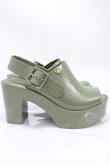 画像4: Vivienne Westwood×Melissa / MULE AD サンダル 24 グリーン  Y-24-10-30-028-sh-SZ-ZY (4)