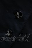 画像3: Vivienne Westwood / /コンパクトシルケットシンカージャケット 2 黒  Y-24-10-30-049-jc-SZ-ZY (3)