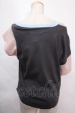 画像2: Vivienne Westwood / ギンガムパピーカットアウトTシャツ 00 チャコール  Y-24-11-27-024-ts-SZ-ZY (2)