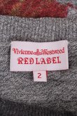 画像3: Vivienne Westwood / 花柄グラデーションニット 2 グレー×ライトグレー  Y-24-12-29-023-to-SZ-ZY (3)