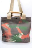 画像2: Vivienne Westwood / クリーピーベアトートバッグ  グリーン  Y-24-12-29-009-ba-SZ-ZY (2)