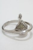 画像2: ヴィヴィアンウエストウッド / new solid ring M Diamond  Y-25-01-26-013-rg-SZ-ZY (2)