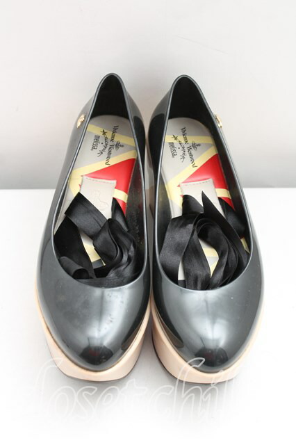 Vivienne Westwood×Melissa / メリッサ ロッキンホースバレリーナ 40 黒 H-23-12-31-106-sh-OD-ZH  - closetchild Vivienne westwood古着専門店