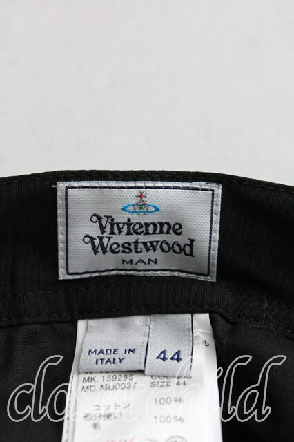 Vivienne Westwood MAN / ダメージ加工ハーフパンツ 44 灰 H-24-02-18-016-pa-IN-ZH -  closetchild Vivienne westwood古着専門店