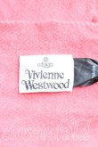 画像2: 【USED】Vivienne Westwood /ロゴ刺繍マフラー ヴィヴィアンウエストウッド ビビアン  ピンク 【中古】 H-23-11-05-152-gd-OD-ZH (2)