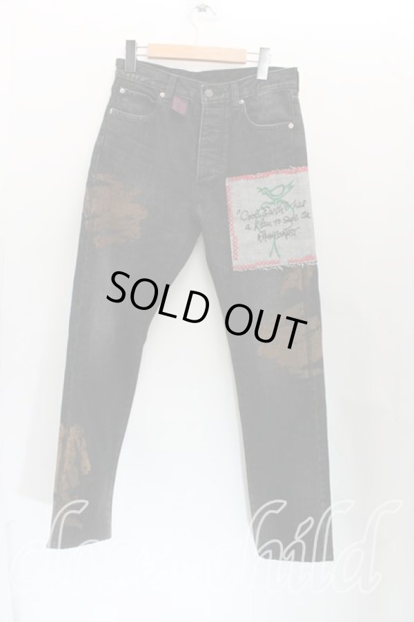 USED】Vivienne Westwood MAN / パッチワークデニムヴィヴィアンウエストウッド ビビアン 44 黒 【中古】  H-24-02-18-013-pa-OD-ZH - closetchild Vivienne westwood古着専門店