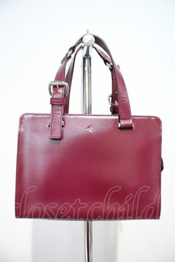 【USED】Vivienne Westwood / SIMPLE TINY ORBトートバッグSヴィヴィアンウエストウッド ビビアン パープル  【中古】 I-24-06-26-054-ba-HD-ZI