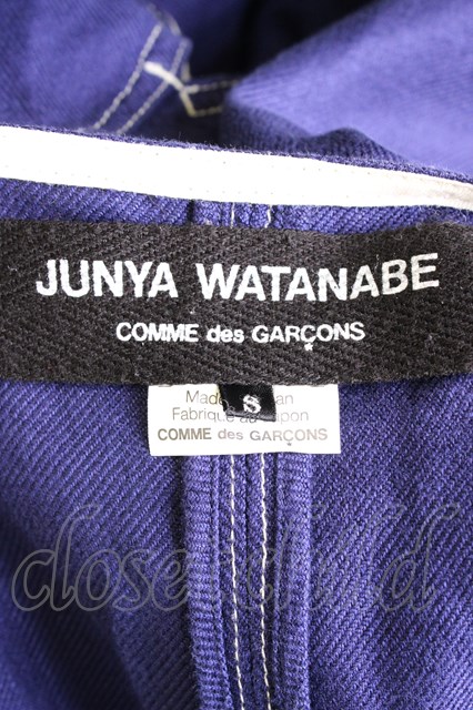 JUNYA WATANABE COMME des GARCONS OP/デニム変形オールインワン