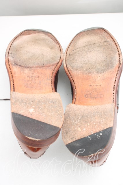 【USED】MAN GRENSON leather shoe Vivienne Westwood MANVivienne  Westwoodヴィヴィアンウエストウッド ビビアン H-23-07-30-144-sh-YM-ZH