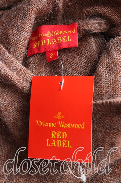 【USED】Vivienne Westwood / TOPS/バイカラーニットヴィヴィアンウエストウッド ビビアン 【中古】  H-23-09-24-085-OD-ZH