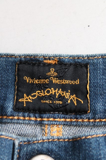 【USED】Vivienne Westwood / ダメージデザインデニムヴィヴィアンウエストウッド ビビアン 【中古】 W27 インディゴ  H-23-10-22-064-pa-IN-ZH