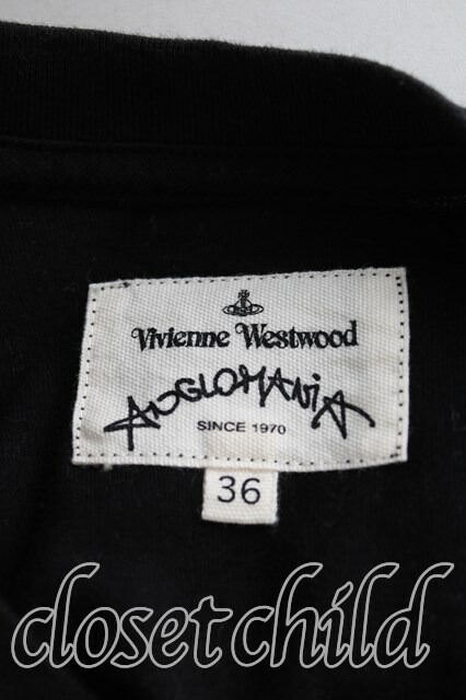 春のコレクション ロゴptTシャツ Westwood 【USED】Vivienne