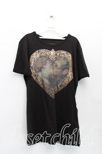 USED】Vivienne Westwood / /額縁ハートヘラクレスキスTシャツ