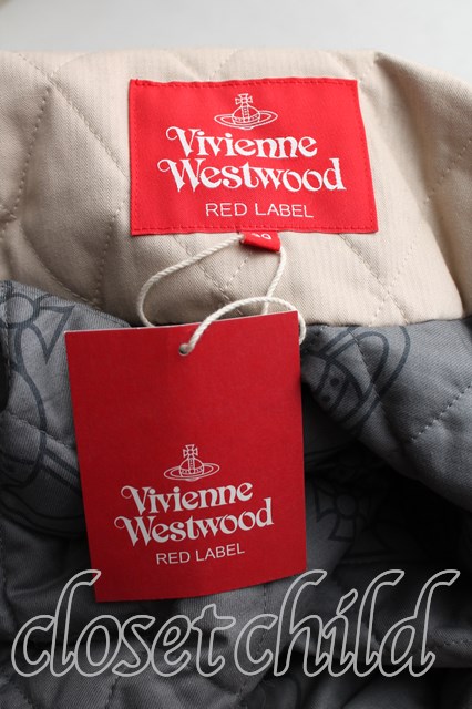 USED】Vivienne Westwood / /リサイクルポリエステルボア ジップ 