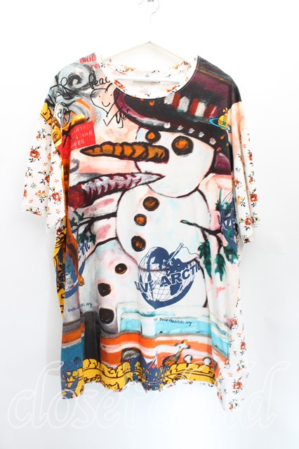 USED】Vivienne Westwood / SNOWMAN OVERSIZE Tシャツヴィヴィアン