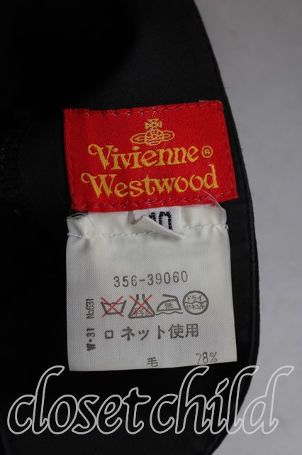 【USED】Vivienne Westwood / カラーオーブ刺繍長袖コルセットヴィヴィアンウエストウッド ビビアン 40 黒 【中古】  H-24-01-28-076-to-OD-ZH
