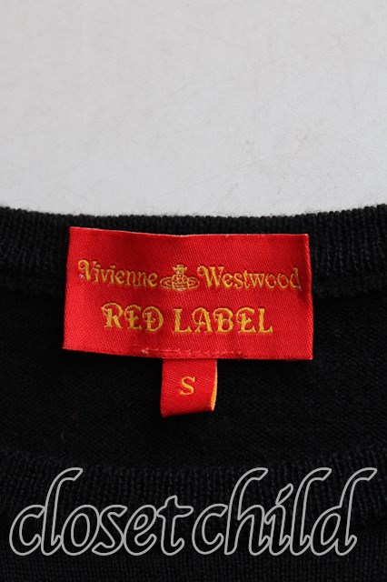 USED】Vivienne Westwood / カラーオーブ刺繍半袖ニットヴィヴィアン