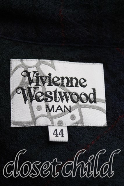 USED】Vivienne Westwood MAN / タータンチェック変形ロングシャツヴィヴィアンウエストウッド ビビアン44 緑 【中古】  H-24-07-14-084-bl-IN-ZH - closetchild Vivienne westwood古着専門店