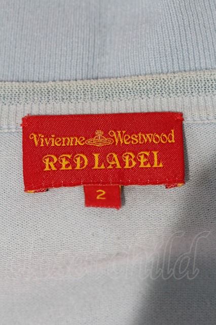 USED】Vivienne Westwood / 単色オーブ刺繍ニットカーディガン 