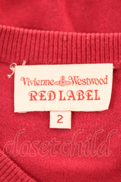 SALE】【10%OFF】【USED】Vivienne Westwood / 単色オーブ刺繍ニット 