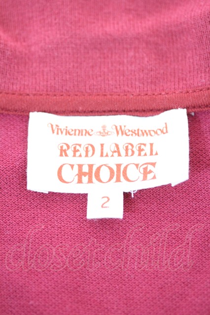【USED】Vivienne Westwood / ＣＨＯＩＣＥ　単色オーブ刺繍ポロシャツワンピースヴィヴィアンウエストウッド ビビアン  【中古】I-23-09-30-012-op-HD-ZI