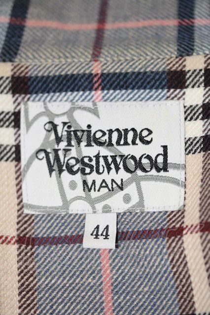 USED】Vivienne Westwood MAN / オーブ刺繍タータンチェックロング ...