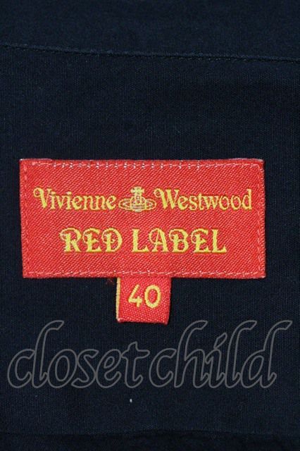 USED】Vivienne Westwood / カラーオーブ刺繍シャツヴィヴィアン 