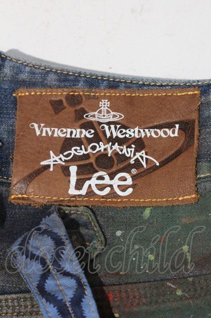 USED】Vivienne Westwood Anglomania and Lee / /OVERALL PAINTED ...