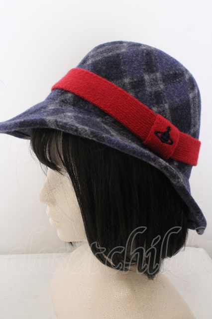 USED】Vivienne Westwood / HAT/ウールチェックハット