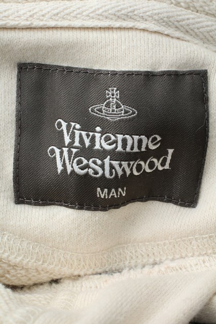 【USED】Vivienne Westwood MAN / ストライプビッグパーカーヴィヴィアンウエストウッド ビビアン 【中古】 F オフ  S-24-01-31-008-to-AS-ZS