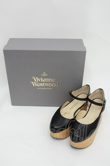 【USED】Vivienne Westwood / ロッキンホースベイビーヴィヴィアンウエストウッド ビビアンUK3 黒 【中古】  S-24-03-03-031-sh-AS-ZS