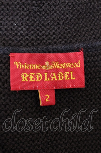 USED】Vivienne Westwood / ＯＲＢ刺繍襟付きニットヴィヴィアン