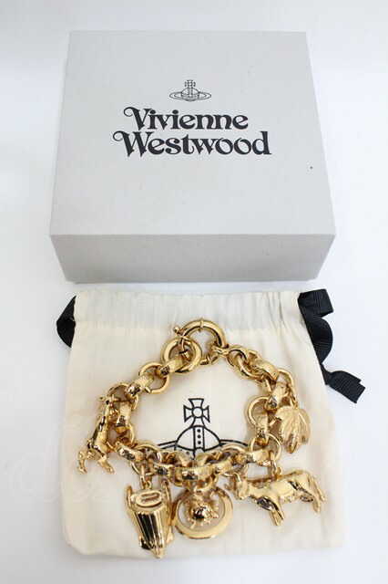 USED】Vivienne Westwood / ＡＮＧＬＯチェーンブレスレット 